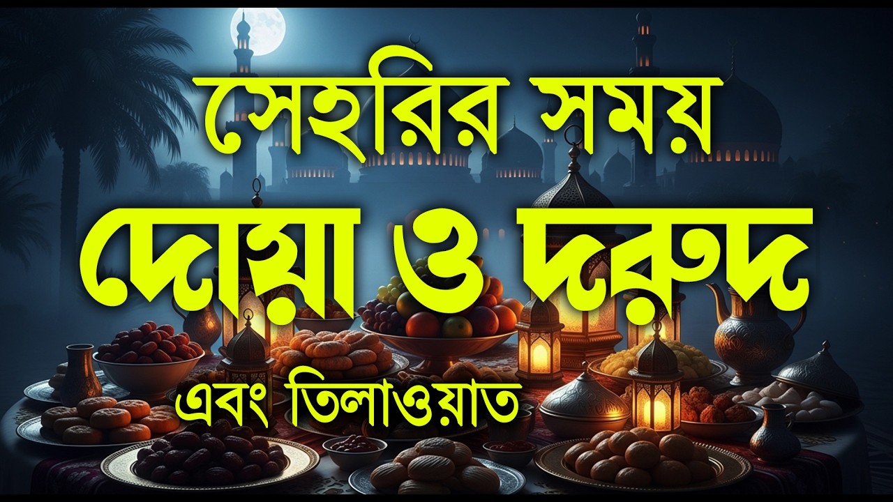 সেহরির সময় প্রতিদিন দোয়া শুনুন | আবেগময় কন্ঠে রমজানের দোয়া | Dua For Ramadan | Alaa Aqel