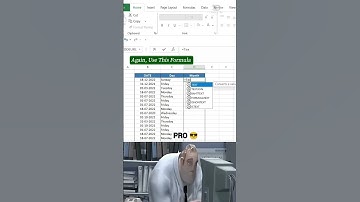How to Convert Date to Day Name in Excel Instantly