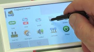 Tgv-12 Nittan Evolution 1 Panel Menu Navigation