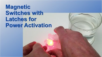 Magnetic Switches and Latches for Power Activation