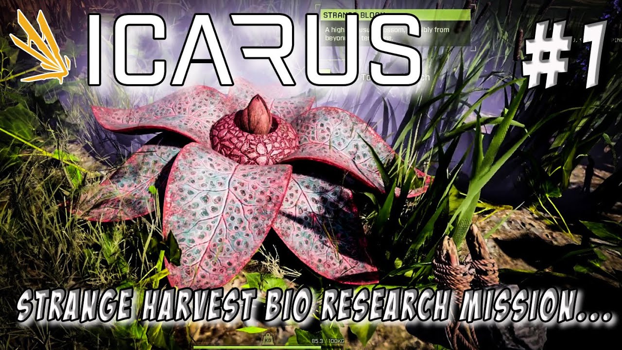 Icarus Strange Harvest Bio Research Mission EP01