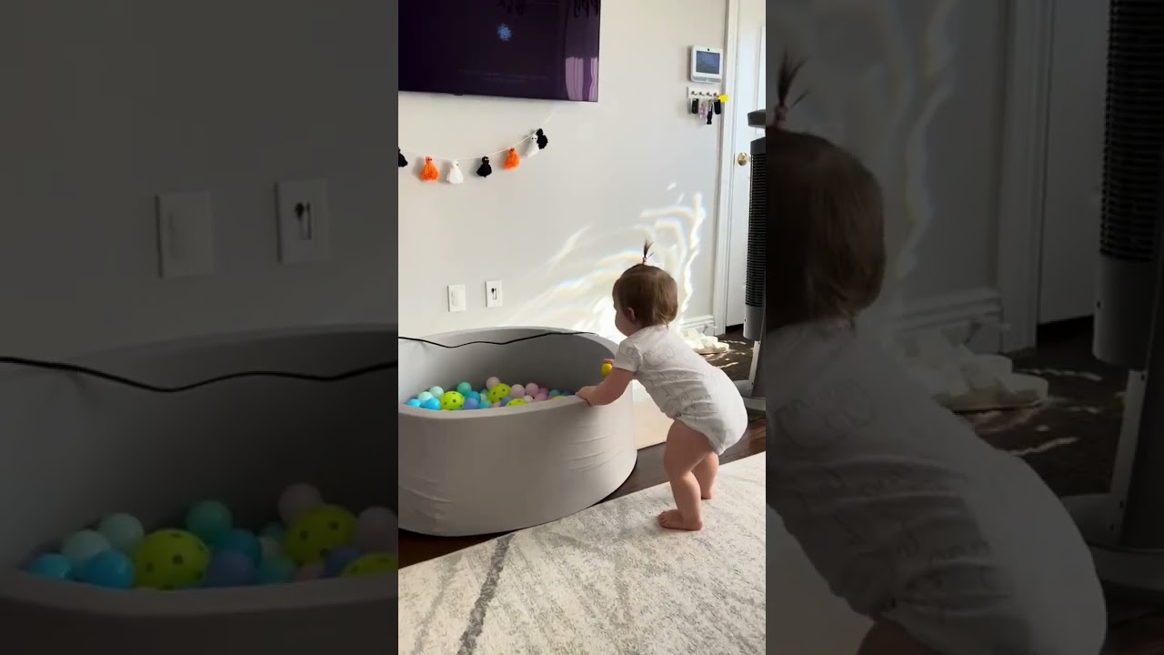 Affordable & safe foam ball pit for toddlers! 