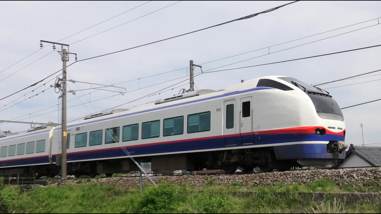 特急しらゆき3号新潟行き【4K】E653系H203編成信越本線下り53M - YouTube
