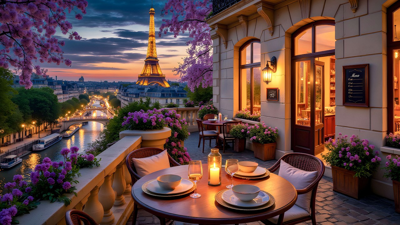𝐏𝐀𝐑𝐈𝐒 𝐂𝐀𝐅𝐄́ 🗼 French Instrumental Music — Coffee Playlist | Valentine's Day
