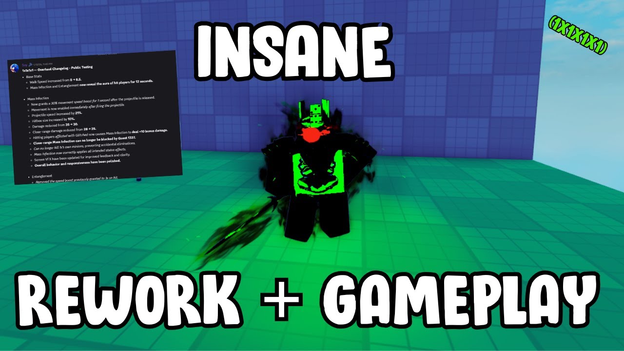 1x is Getting a REWORK and its INSANE... (Gameplay) - YouTube