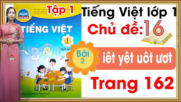 Tiếng việt lớp 1 sách chân trời sáng tạo - Chủ đề 16 - Bài 2 |iêt yêt uôt ươt |Tiếng việt lớp 1
