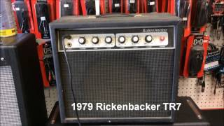 Sadie Williams Demos the 1979 Rickenbacker TR7 Guitar Amp
