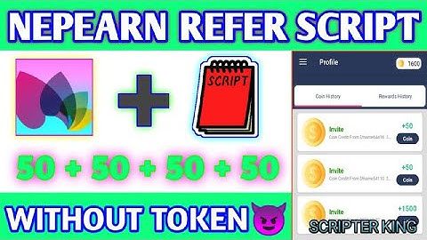 NEPEARN REFER SCRIPT || NEPEARN REFER BYPASS SCRIPT || NEPEARN COIN ADDER SCRIPT ||