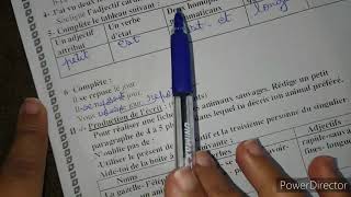correction de l'évaluation du projet 1 séquence 2 ➕ des productions écrites c'est important ♥