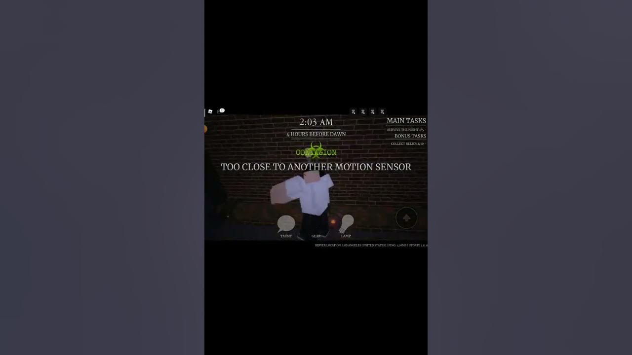 survive the night motion sensor spider drone gear skin YouTube