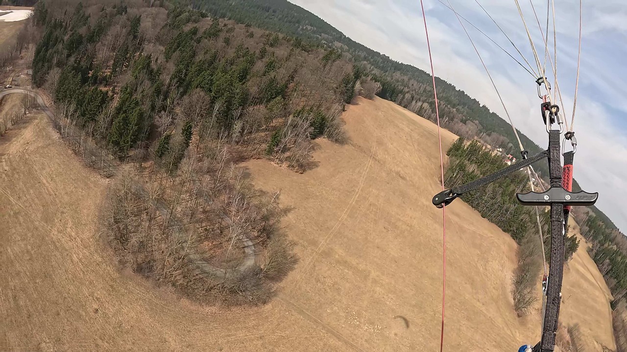 2026 03 09 Paragliding - Zásada - strong conditions