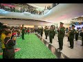 Christmas flash mob «Carol of Bells» of cadets of the National Academy of the National Guard
