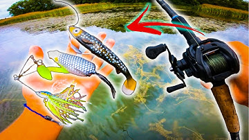 5 Tips for PIKE FISHING in Heavy Cover 🐊🌿 (Lures and Techniques)
