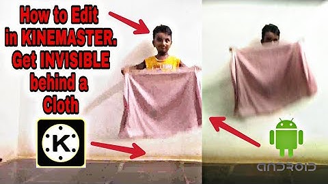 😱KINEMASTER tutorial #1 inTelugu |😵 INVISIBLE CLOTH | Crazzy All Stars