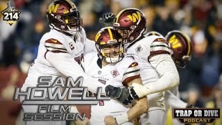 Sam Howell makes a case as the Commanders starting quarterback | Film Session