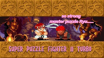 Super Puzzle Fighter II Turbo: Unleashing the Power of Master Puzzle Ryu!