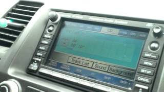 Honda Civic Si touch screen navigation and voice recognition