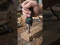 Mini Mortiser Tool #mini #woodworking #bamboo1 #tools #minia #minivlog