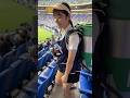 ビールの売り子目当てに野球観戦
