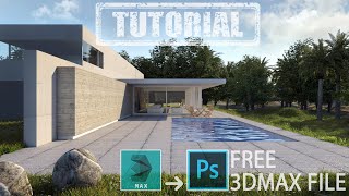 EKSTERIOR RENDER - VRAY SUN - PART 2
