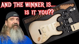 Who Won the Acklot Guitar Kit Giveaway?