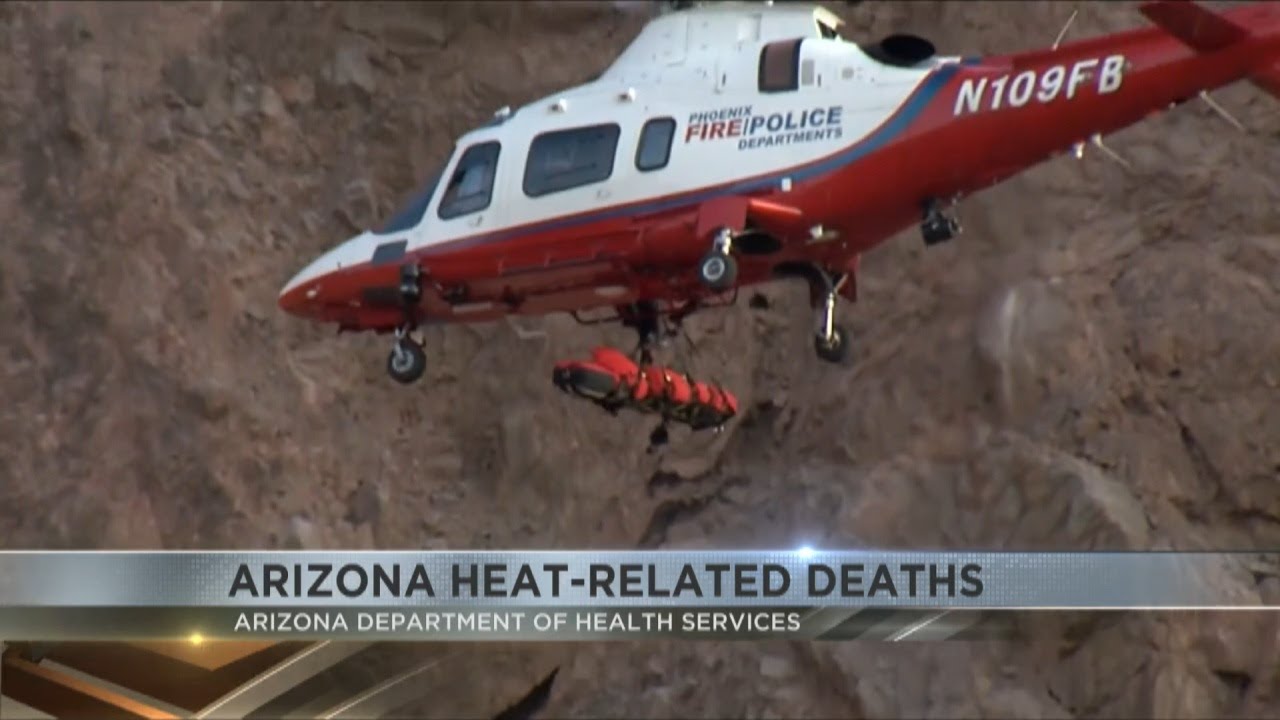 Arizona heatrelated deaths YouTube