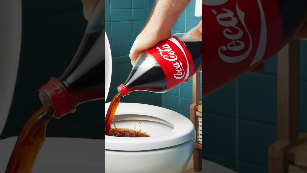 Sirve la Coca Cola para limpiar el inodoro?