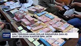 KPK Temukan Uang Dolar Singapura & AS Saat Geledah Kantor BPN Jatim