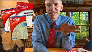 How NOT To Get Lost - REVIEW DeLorme STATE ATLAS!