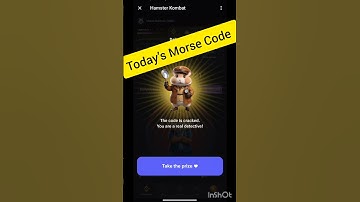 Hamster Kombat ।। Daily Cipher Morse Code || 27/06/2024 || Claim 1000000 Coins Reward