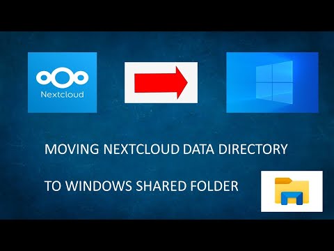 nextcloud snap moving existing data directory to windows shared folder