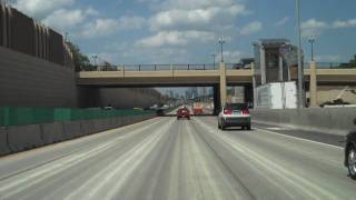 The I-35W Crosstown construction