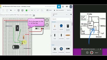 555 Timer in ASTABLE mode