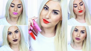 JEFFREE STAR VELOUR LIQUID LIPSTICKS SWATCHES AND REVIEW ♡ Stefy Puglisevich