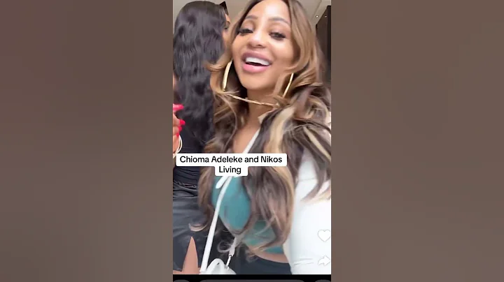 Chioma Adeleke and Davido Sister Nikos #chefchioma #chivido2025