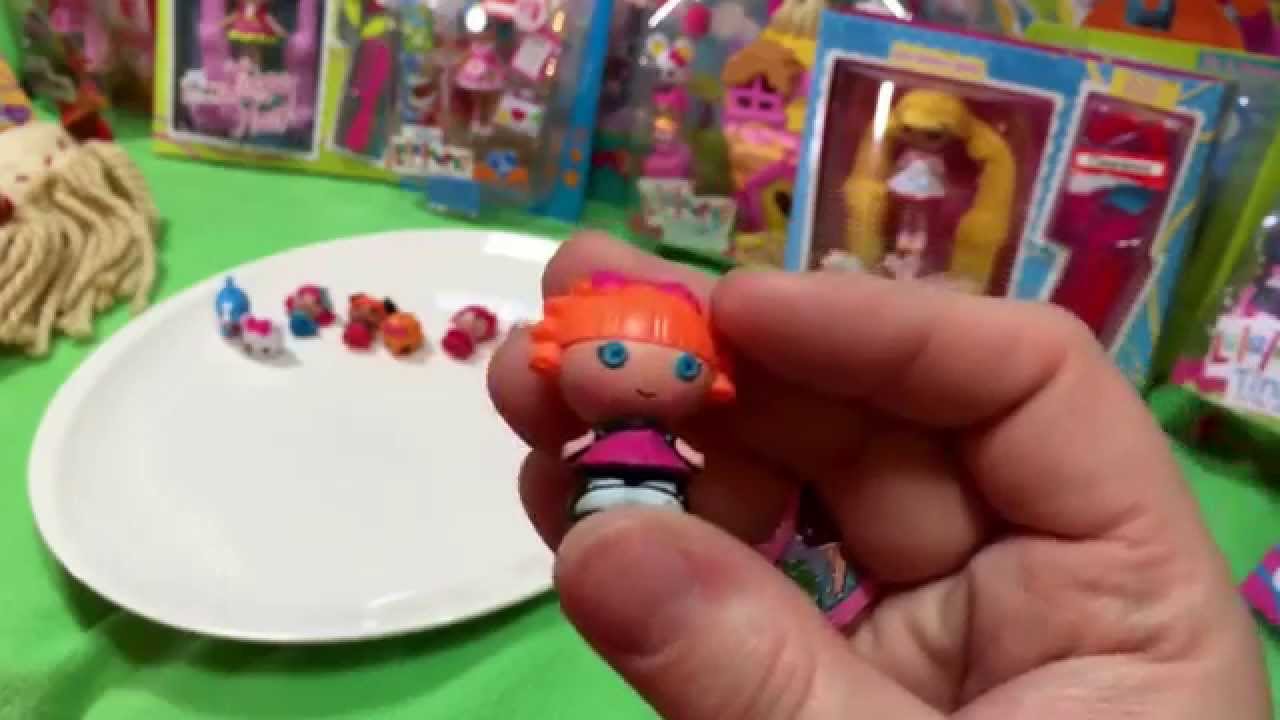 3 Lalaloopsy Huge Unboxing Party of Many Tinies Playsets Minis and So