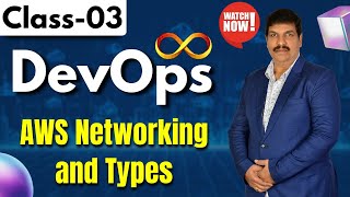 DevOps Regular Class 03 | AWS Networking and Types | AWS Cloud Tutorial for Beginners
