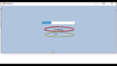 VB.net Tutorial: Populate ComboBox from MySql database and get selected item and value