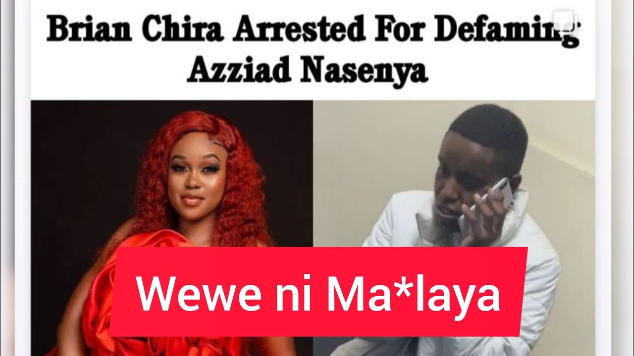 Reasons why Brian Chira was arrested and detained. 