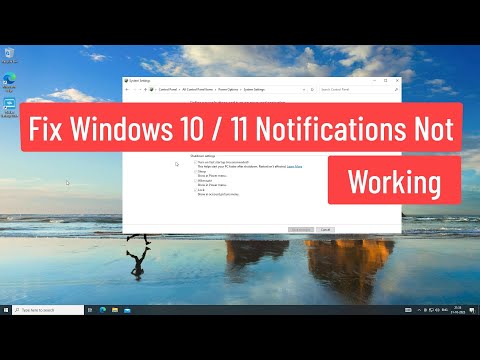 Fix Windows 10 / 11 Notifications Not Working