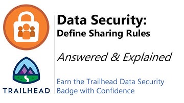 Define Sharing Rules | Trailhead | Answered and Explained
