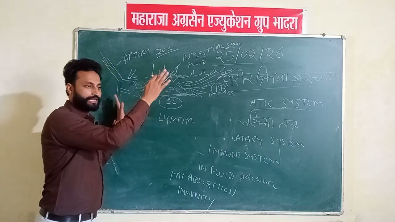 DAN&P and BSC आयुर्वेद Nursing  शरीर रचना एवं क्रिया 25/02/26