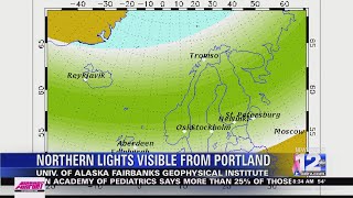 Aurora borealis could be visible in Portland