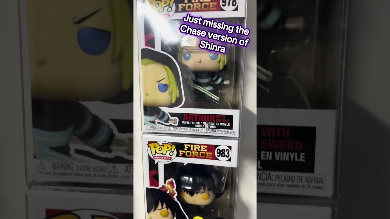 My FireForce Funko Pop Collection Completed 