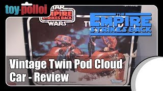 Vintage Toy Review - Star Wars Esb Twin Pod Cloud Car