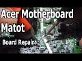 Service Motherboard Laptop Matot, Tanpa Skema
