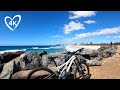 Virtual Bike Ride Palm Beach To Miami Australia - Natural Sound - Cycle Treadmill Background