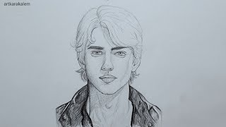 Loomis Methodu Ile Karakalem Portre Çizimi Adım Adım Karakalem Çizimi