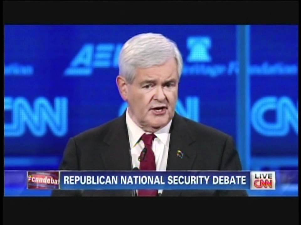 Republican National Security Debate Washington DC November 22, 2011 (4/11)