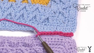 Left Hand: Single Crochet Join in Back Loops | EASY | The Crochet Crowd